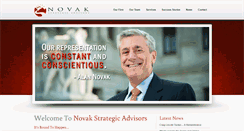 Desktop Screenshot of novakstrategic.com